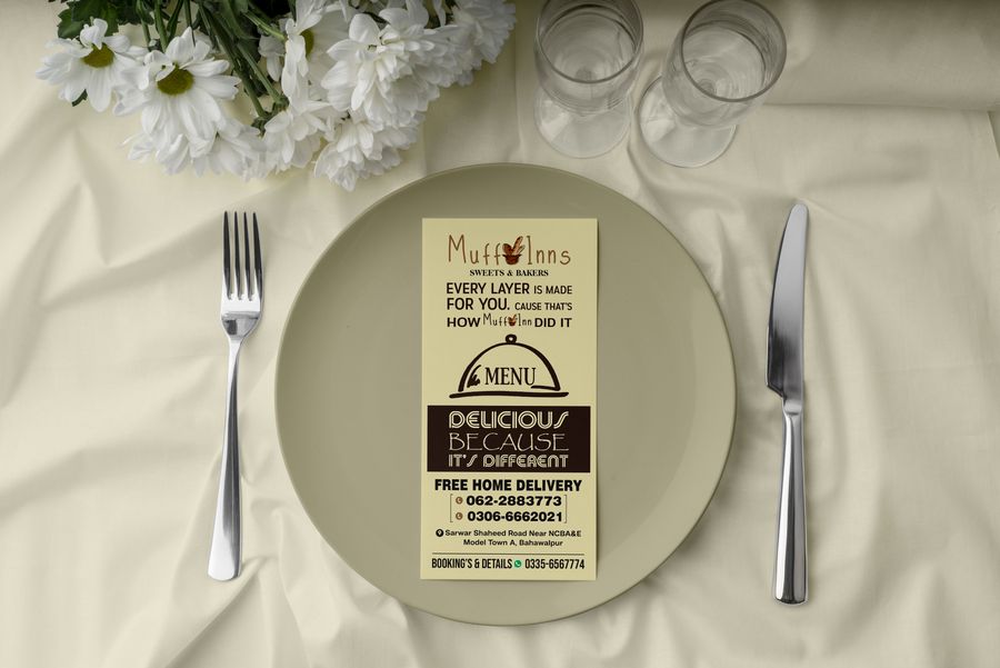 Menu cards